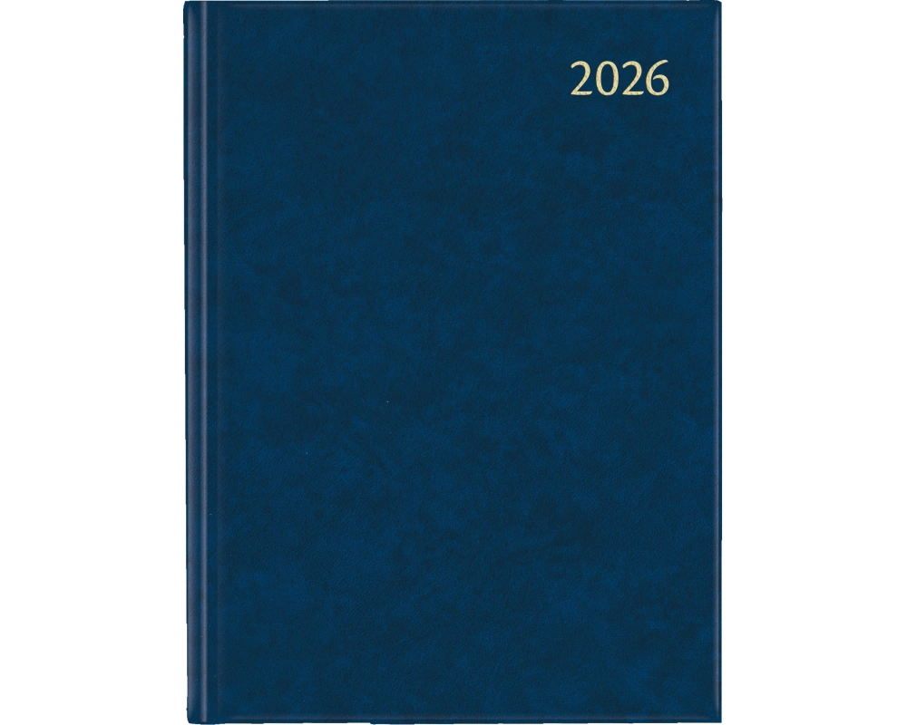 AURORA Agenda Florence Business 2026 2915B 1W/2S blau ML 15M 17.5x22.5cm