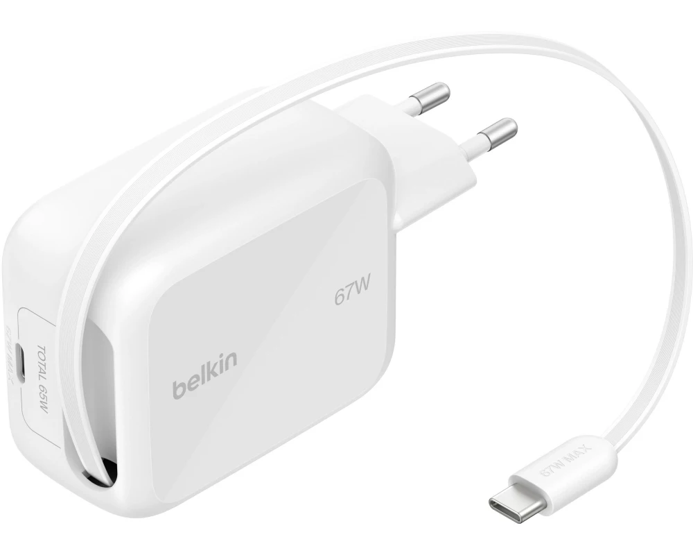 Belkin BoostCharge Pro 67 W, Dual GaN
