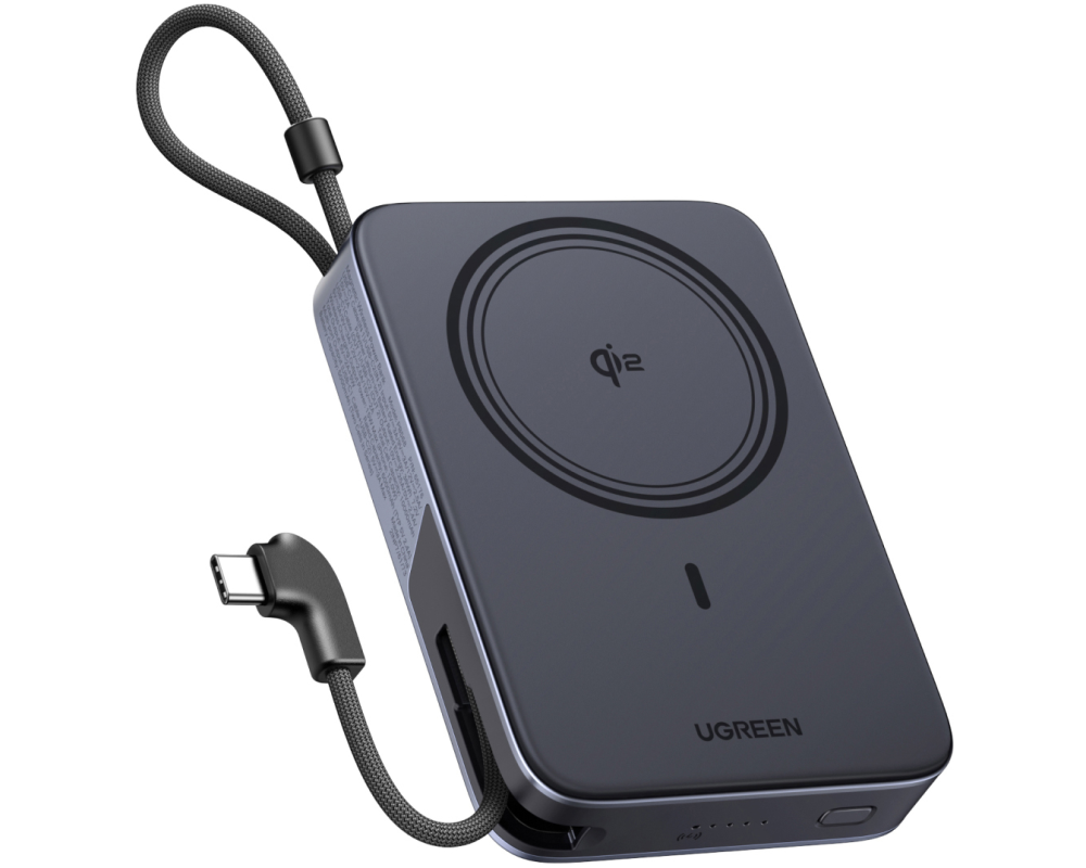 UGREEN Power Bank Magnetic 30W 65176B Wireless, Watch Charger
