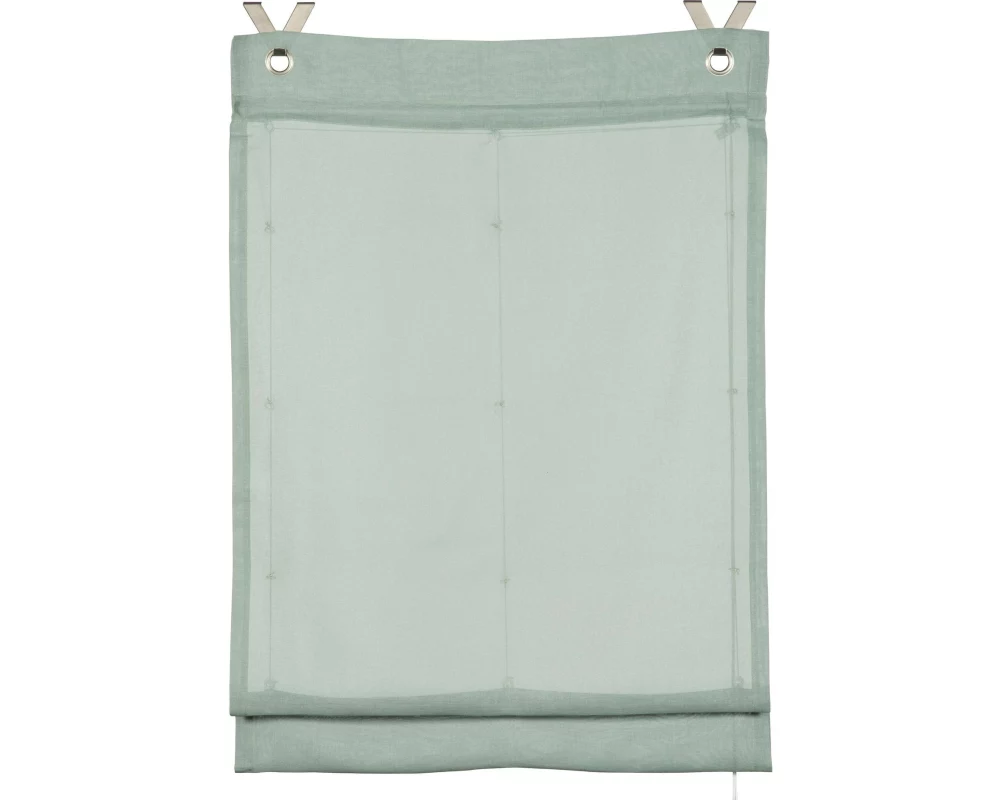 Gardinia Raffrollo Zen Silence 60 x 140 cm, Grün