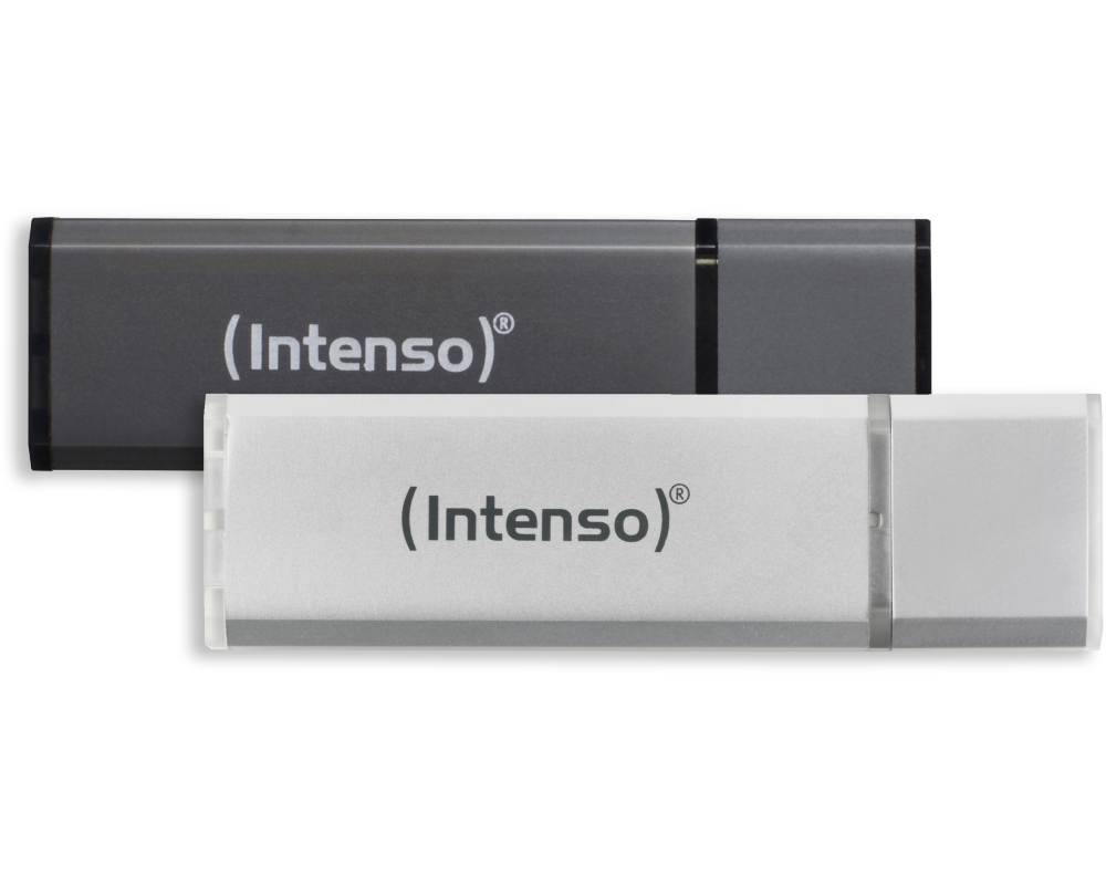 INTENSO USB-Stick Alu Line 32GB 3521480 USB 2.0 double pack