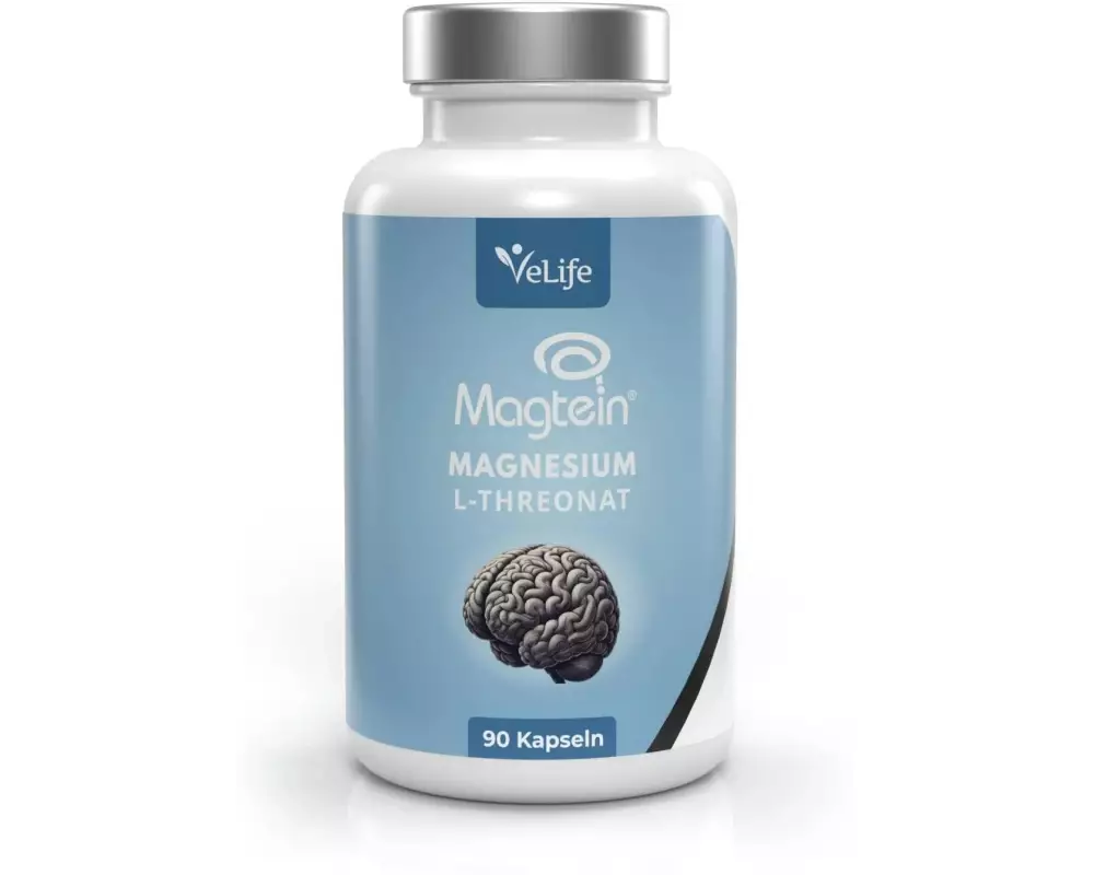 VeLife Kapsel Magnesium L-Threonat Magtein 90 Kapseln