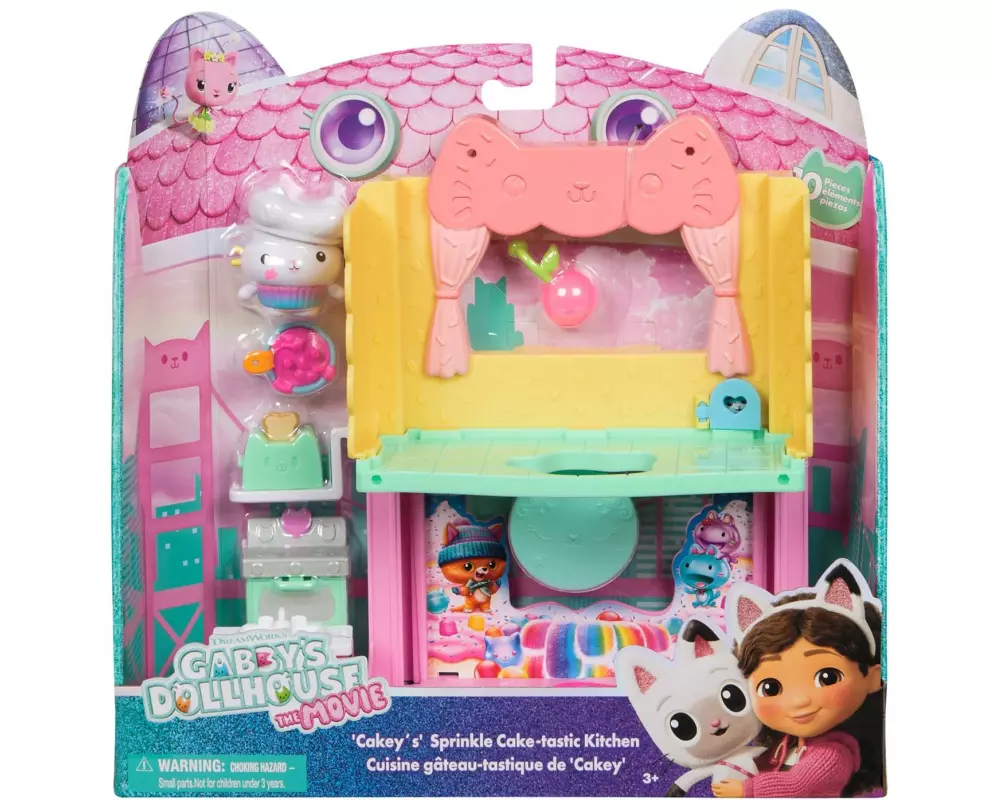 Spinmaster Gabby's Dollhouse Movie Küche Cakey's Sprinkle