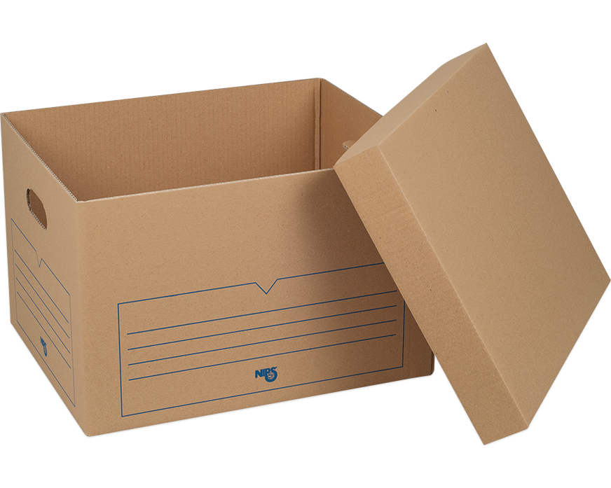 NIPS Archivbox Select mit Deckel 853404162 440x345x280mm