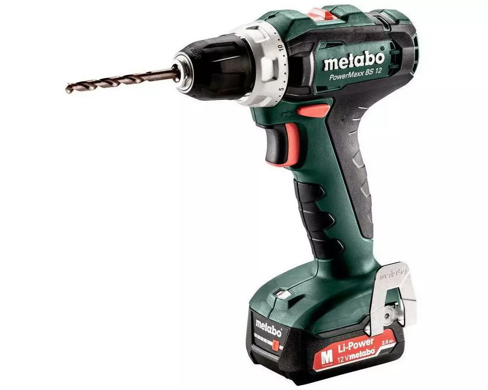Metabo Akku-Bohrschrauber PowerMaxx BS 12 Kit