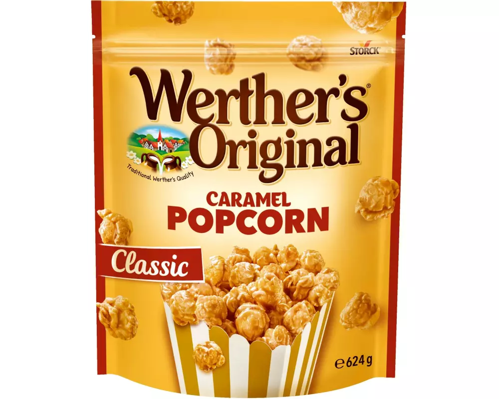 Storck Werther's Original Caramel Popcorn Classic Mega-Pack 624 g