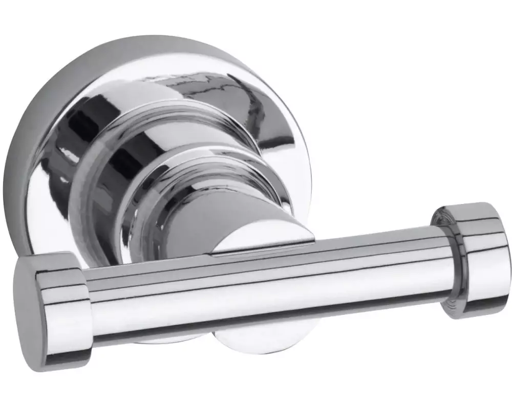 tesa Luup Design-Garderobenhaken Silber