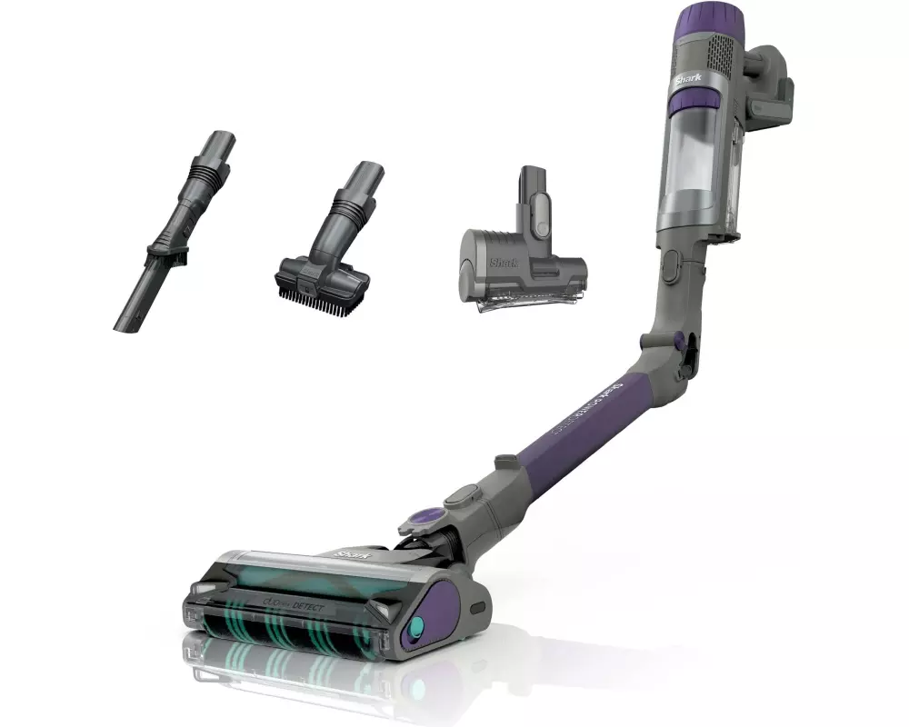 Shark Akku-Hand- und Stielsauger IP1251CHT Grau/Lila