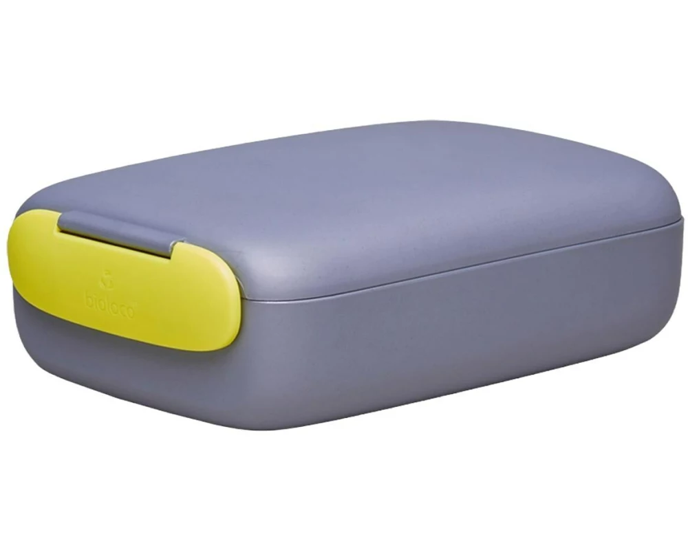 BioLoco Lunchbox rectangle -Wicked Gelb/Grau