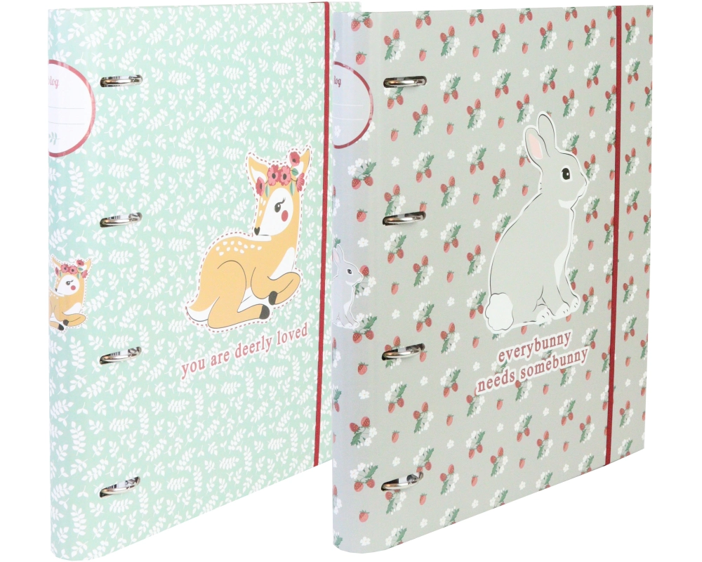 ANCOR Ringbuch Sweet friends 111248 mehrfarbig 4 Ring A4,Refill