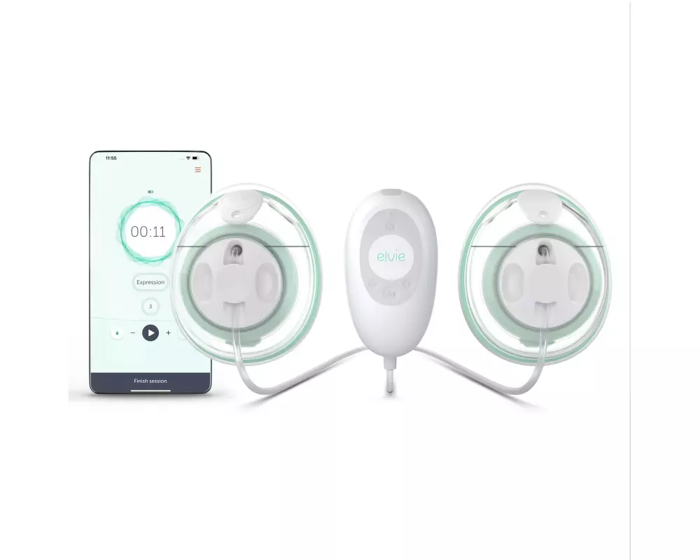 Elvie Doppelmilchpumpe Stride Elektrisch
