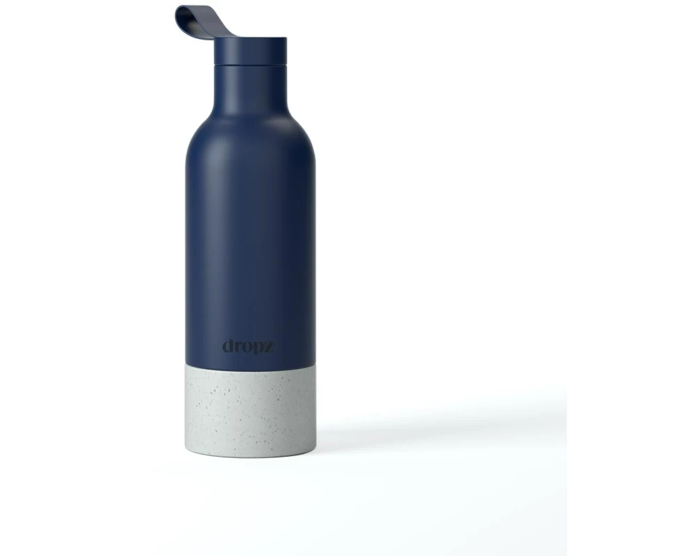 Dropz Trinkflasche 500 ml, Dunkelblau