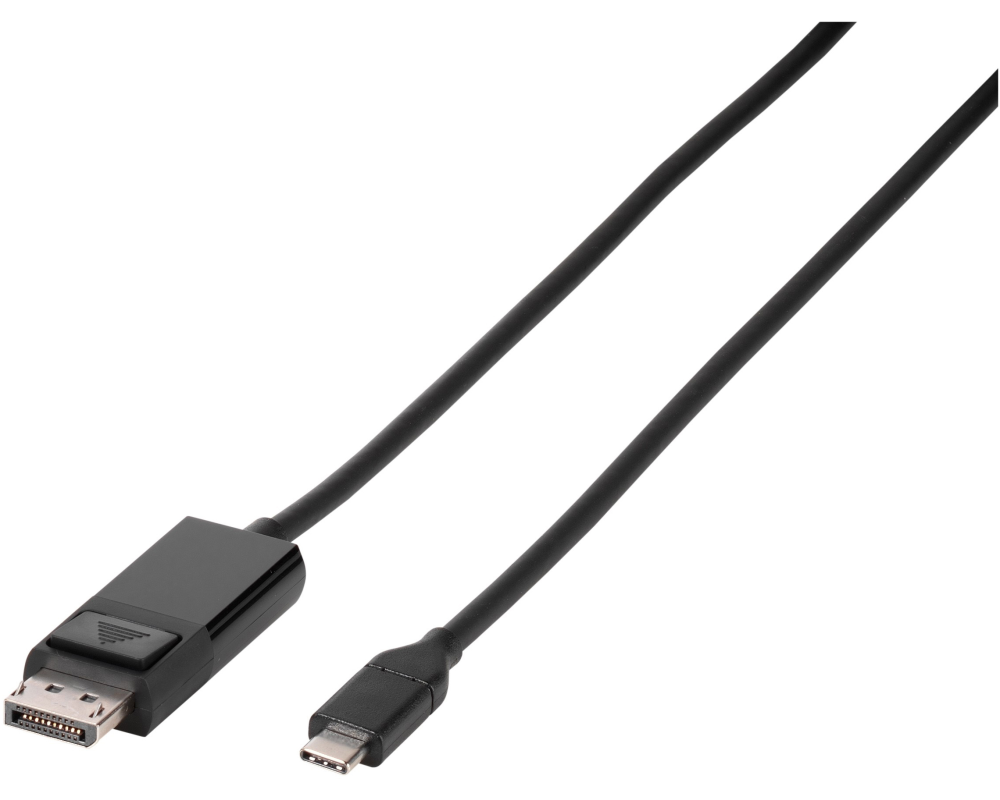 VIVANCO USB-C DisplayPort 45527 Kabel, 1.5m