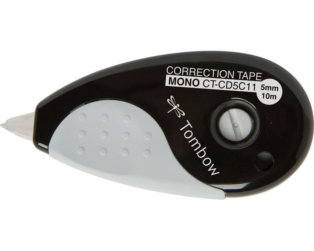 TOMBOW Korreturroller Mono CT-CD5C11 5mmx10m schwarz/grau