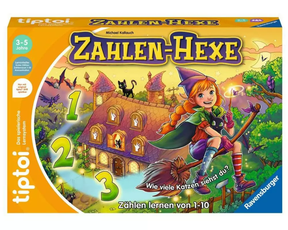 tiptoi Spiel Zahlen-Hexe