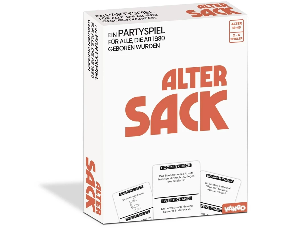 HUCH! Partyspiel Alter Sack -DE-