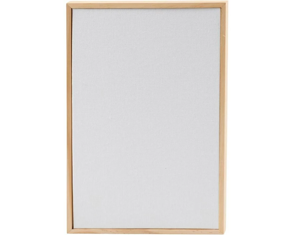 Creativ Company Keilrahmen 15.8 x 23.8 cm, Weiss, 10 Stück