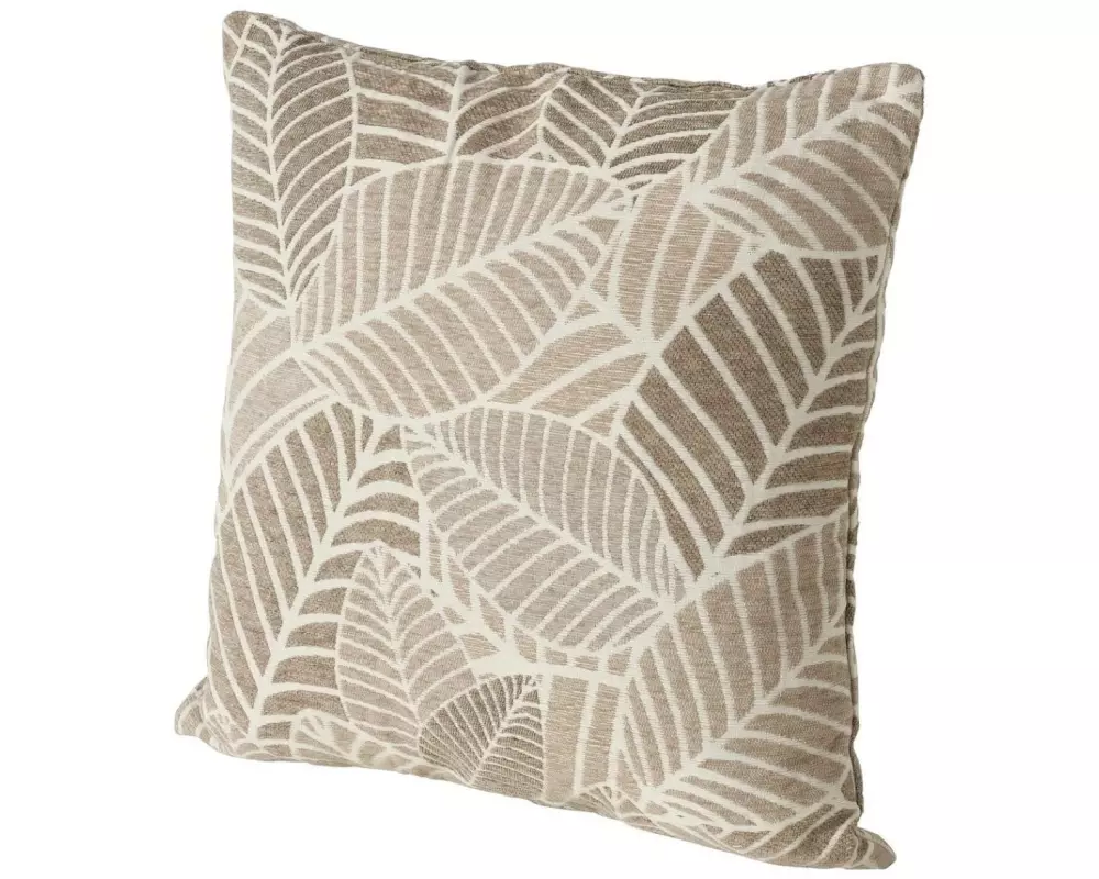 Boltze Kissen Levke 45 cm x 45 cm, Braun