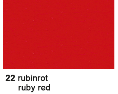 URSUS Fotokarton A4 3764622 300g, rubinrot 100 Blatt