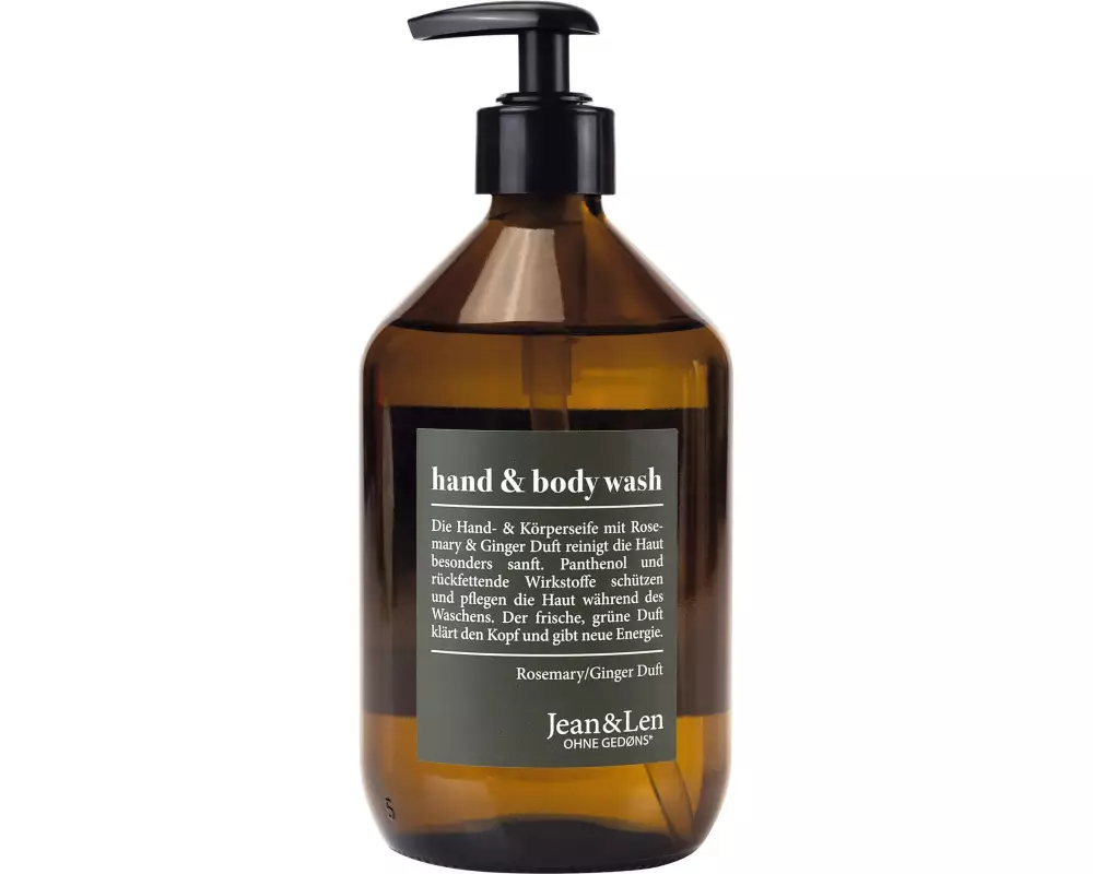 Jean & Len Flüssigseife Rosemary & Ginger 500 ml