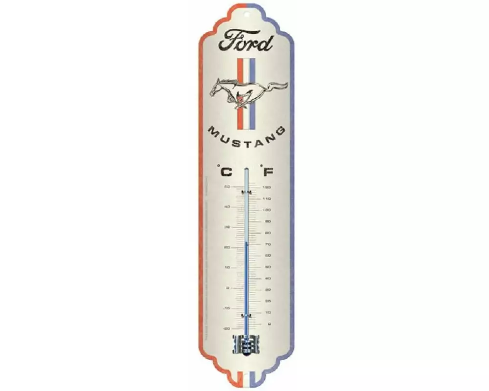 Nostalgic Art Thermometer Ford Mustang 6.5 x 28 cm