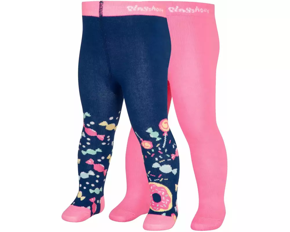 Playshoes Strumpfhosen Bonbons 2er Set Gr. 86/92