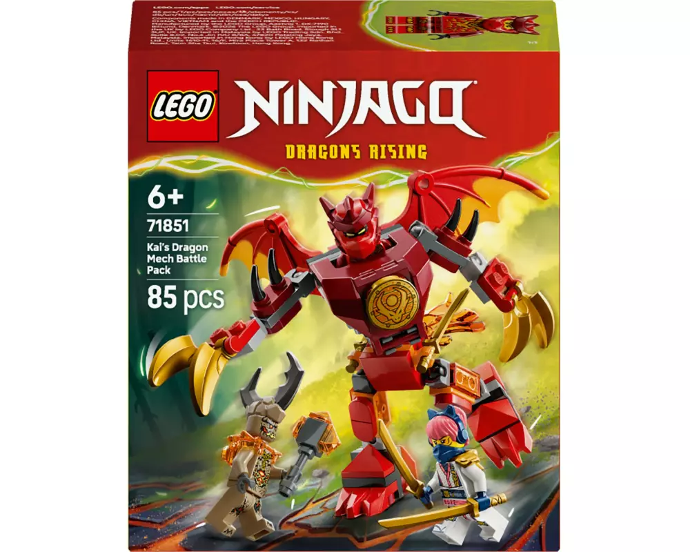 LEGO Ninjago Kais Drachen-Mech Battle Set 71851