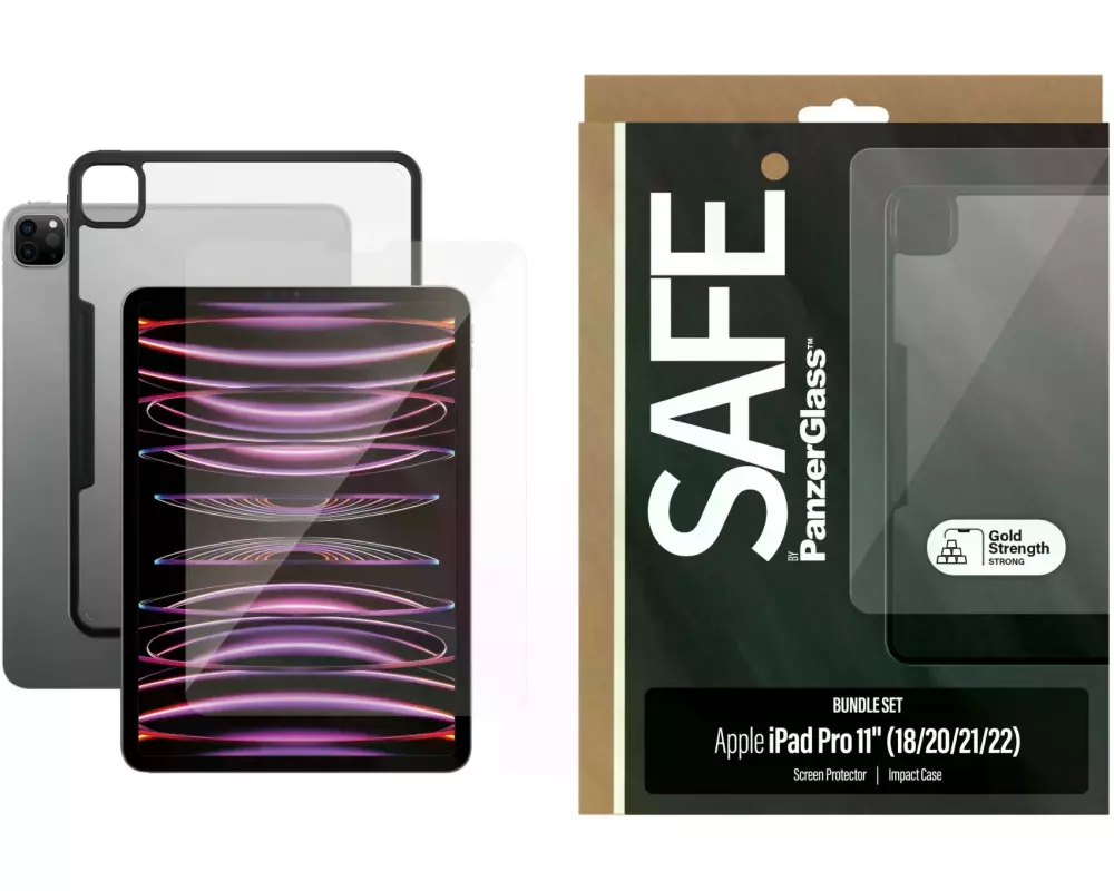 SAFE. Tablet-Schutzfolie 2-in-1 Bundle Apple iPad Pro/ Air 11 "
