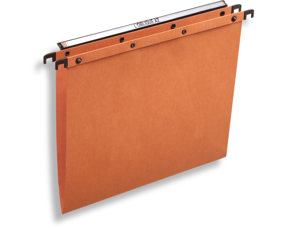 L'OBLIQUE Hängemappe A4 AZO-V orange