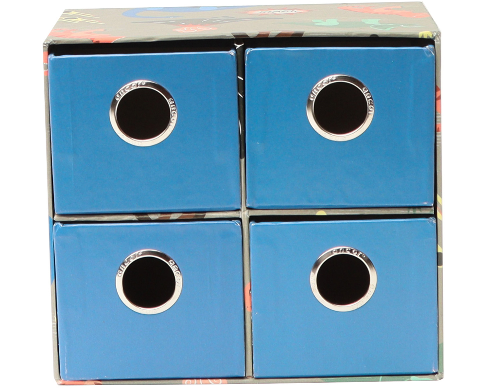 ANCOR Schubladen Box B'Log PlayMe 122992 blau, 4 Schubladen