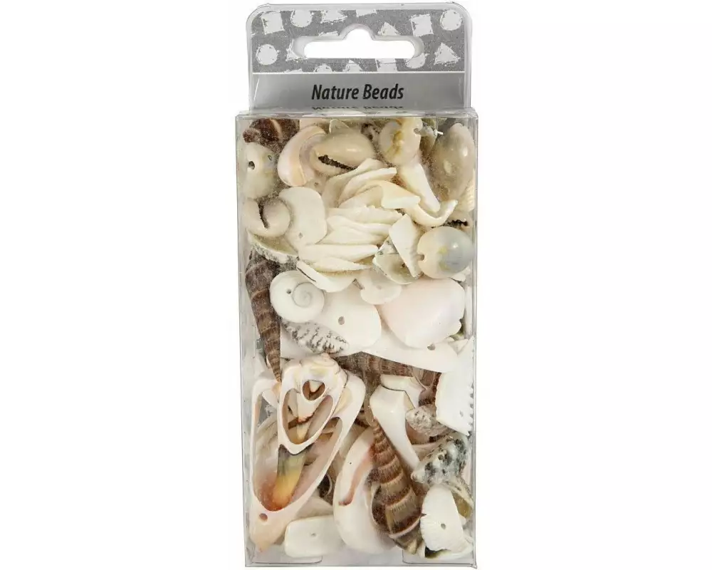 Creativ Company Perlen-Set 120 g Strandmuscheln