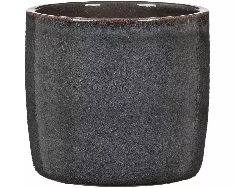 scheurich Blumentopf Solido 17.6 cm, Dunkelgrau
