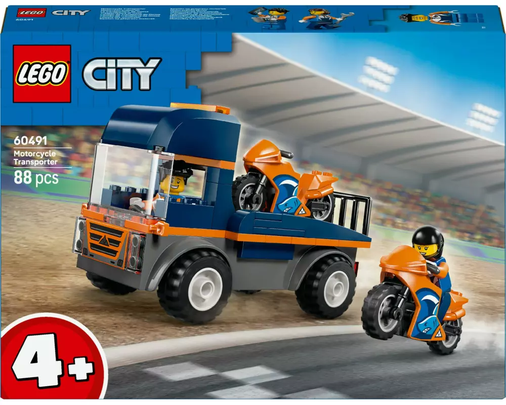 LEGO City Motorradtransporter 60491