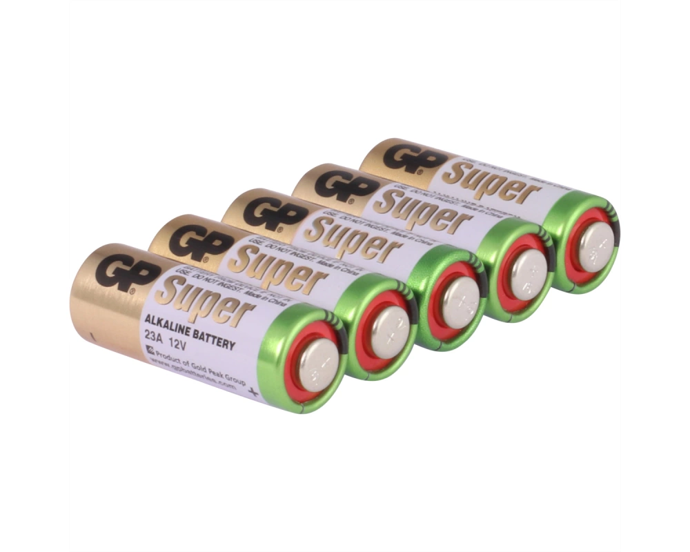 GP Batteries Alkaline Rundzellbat.23A 5x 12V Hochspannung