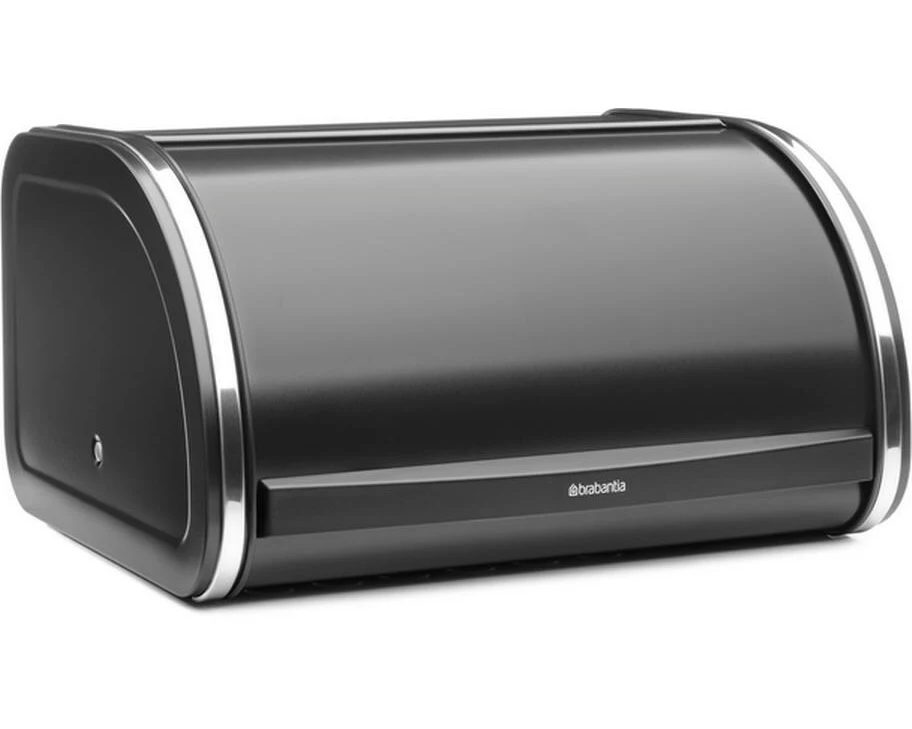 Brabantia Single-Rollbrotkasten Schwarz matt