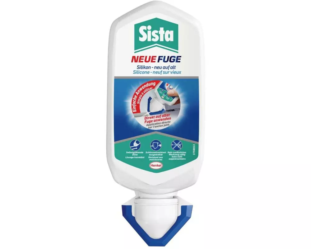 Sista Fugensilikon Neue Fuge 80 ml Weiss