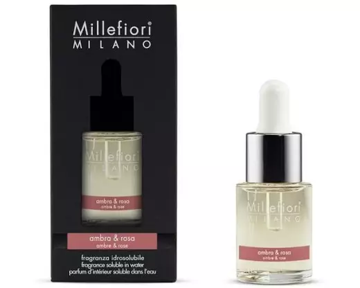 Millefiori Wasserlöslicher Duft Ambra & Rosa 15 ml