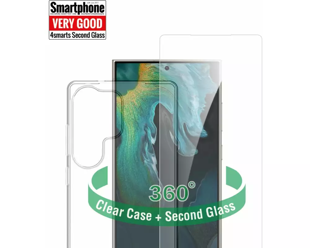 4smarts 360° Protection Set für Samsung Galaxy S25 Ultra