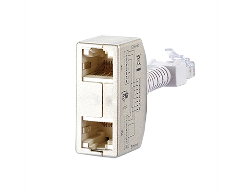 METZ CONNECT Cable Sharing Adapter pnp3, Ethernet/Ethernet, 2 St.