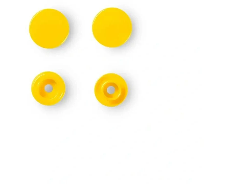 Prym Druckknöpfe Color Snaps Grau, Ø 12,4 mm, 30 Stück