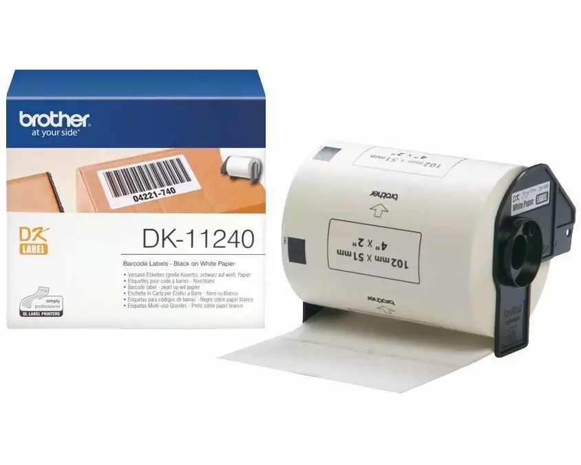 Brother Etikettenrolle DK-11240 Thermo Transfer 102 x 51 mm