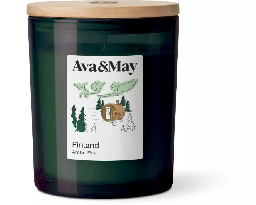 AVA & MAY Duftkerze Finnland 220 g