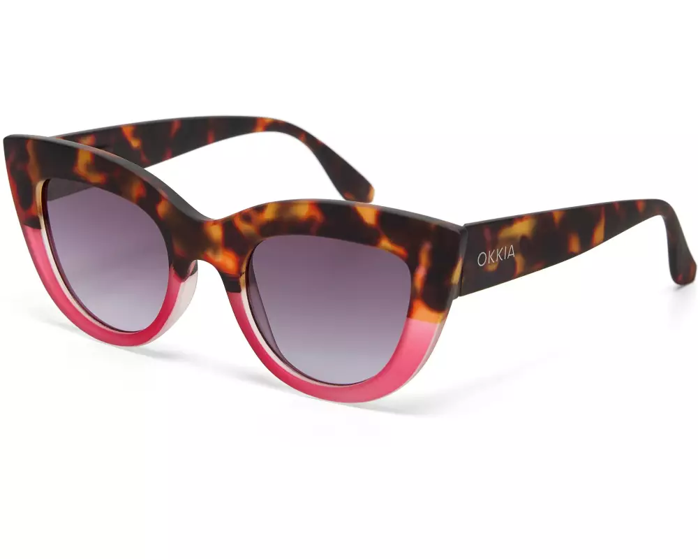 OKKIA Sonnenbrille Claudia Havana Pink