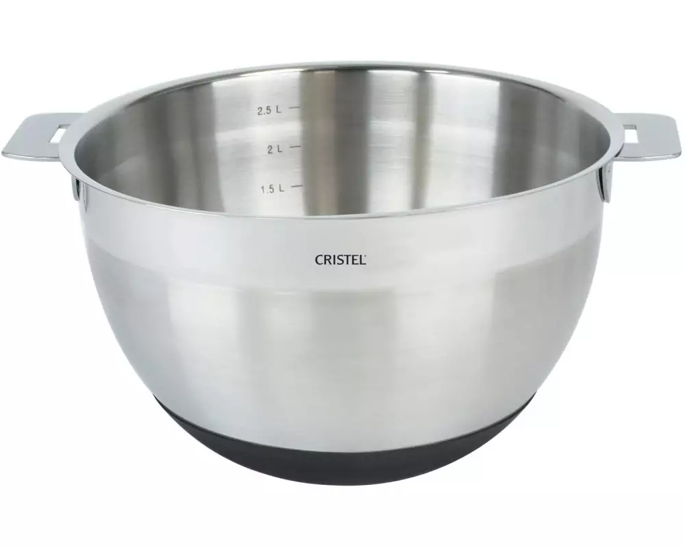 Cristel Rührschüssel Mutine 3.5 l, Silber