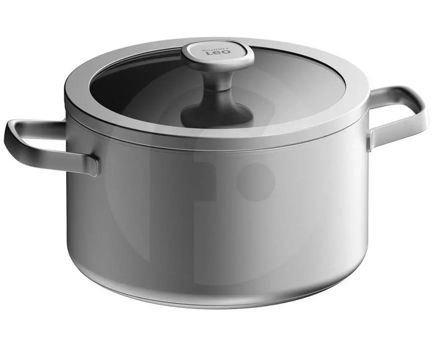 BergHOFF Kasserolle Leo Graphite 24 cm
