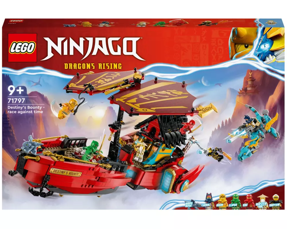 LEGO® Ninjago Ninja-Flugsegler im Wettlauf mit der Zeit 71797