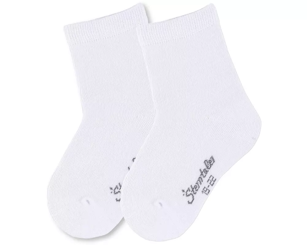 Sterntaler Socken 2er Set Weiss Gr. 74