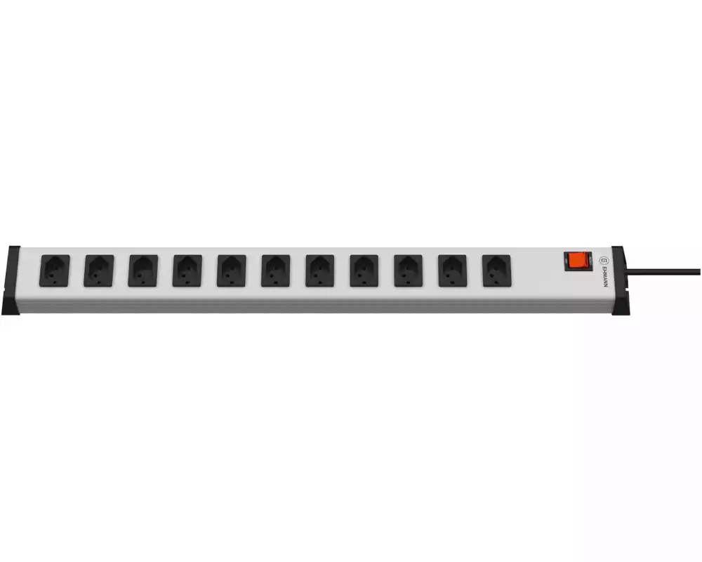 Ehmann Steckdosenleiste 11x T13 mit Schalter