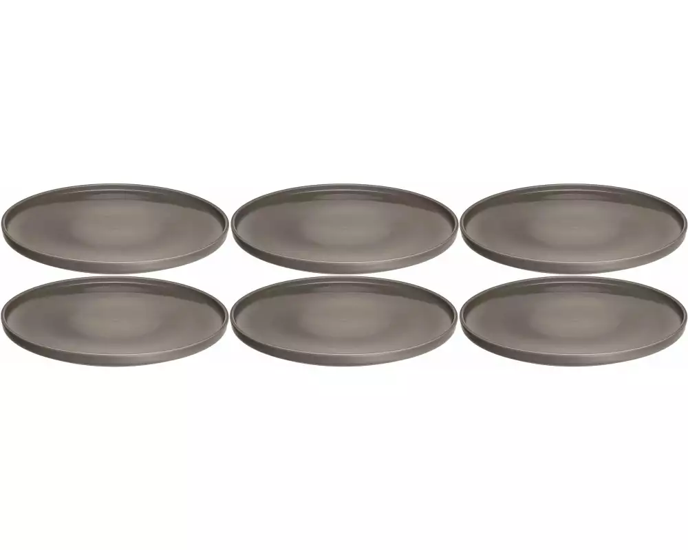 Leonardo Speiseteller Roma 6 Stück,Taupe