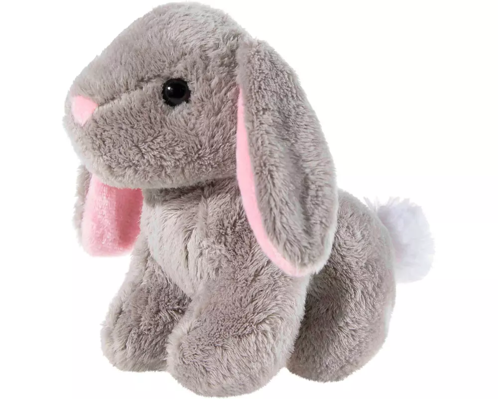 Heunec Kuscheltier Hase Hazel at Home 13 cm, Hellgrau